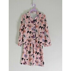 btween Halloween Girls Pajamas Pink Pumpkin Skeleton 2-Piece Size 4T NWT
